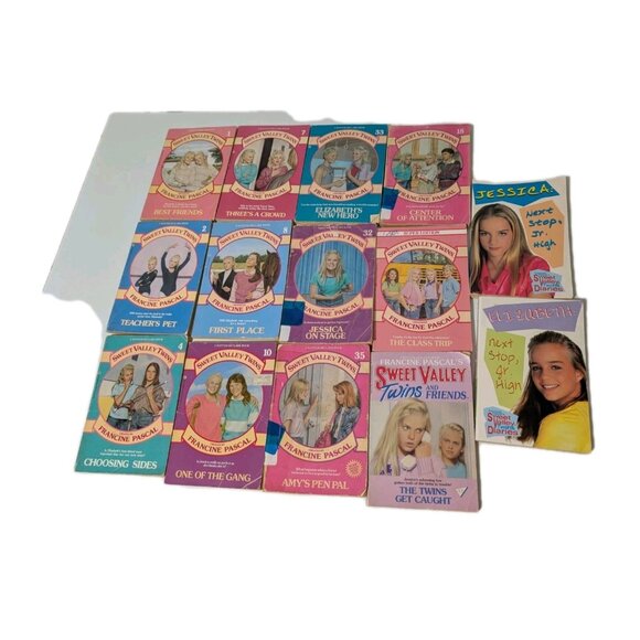 15 Vintage Sweet Valley High & Diaries Francine Pascal Books Lot Bundle - Picture 1 of 16